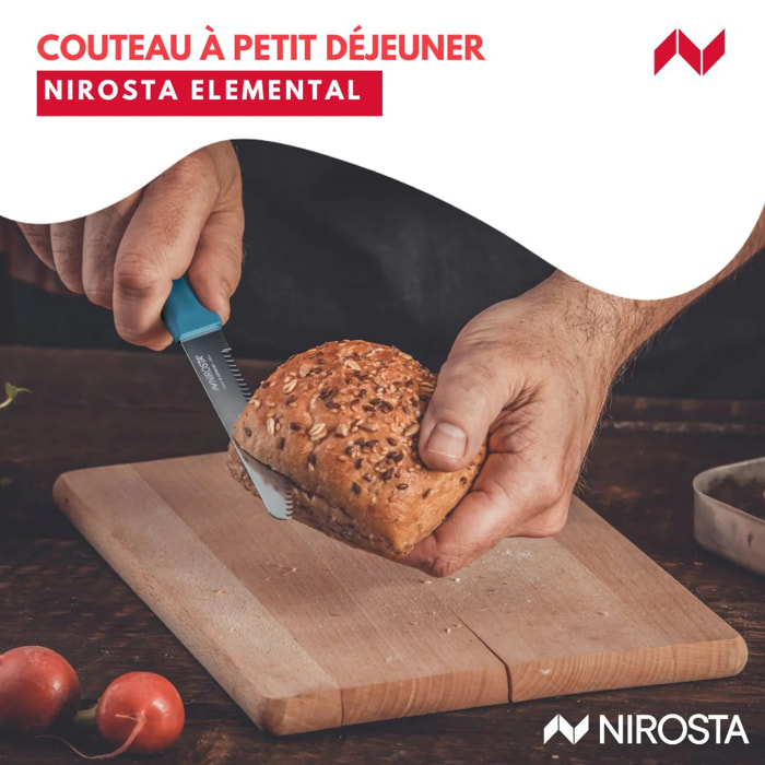 Couteau petit-déjeuner 22,5 cm Nirosta Elemental