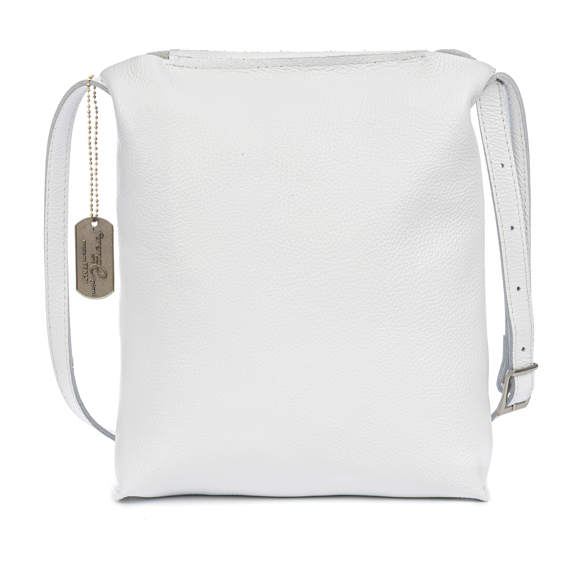 Bagnoa borsa a spalla donna. Pelle autentica Dollaro.