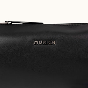Bandolera Estilo Barrel con Charms y Asa en Cuerda CHARMS CROSSBODY BARREL BLACK