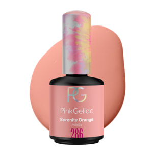 Vernis semi-permanent - 286 Serenity Orange - 15 ml