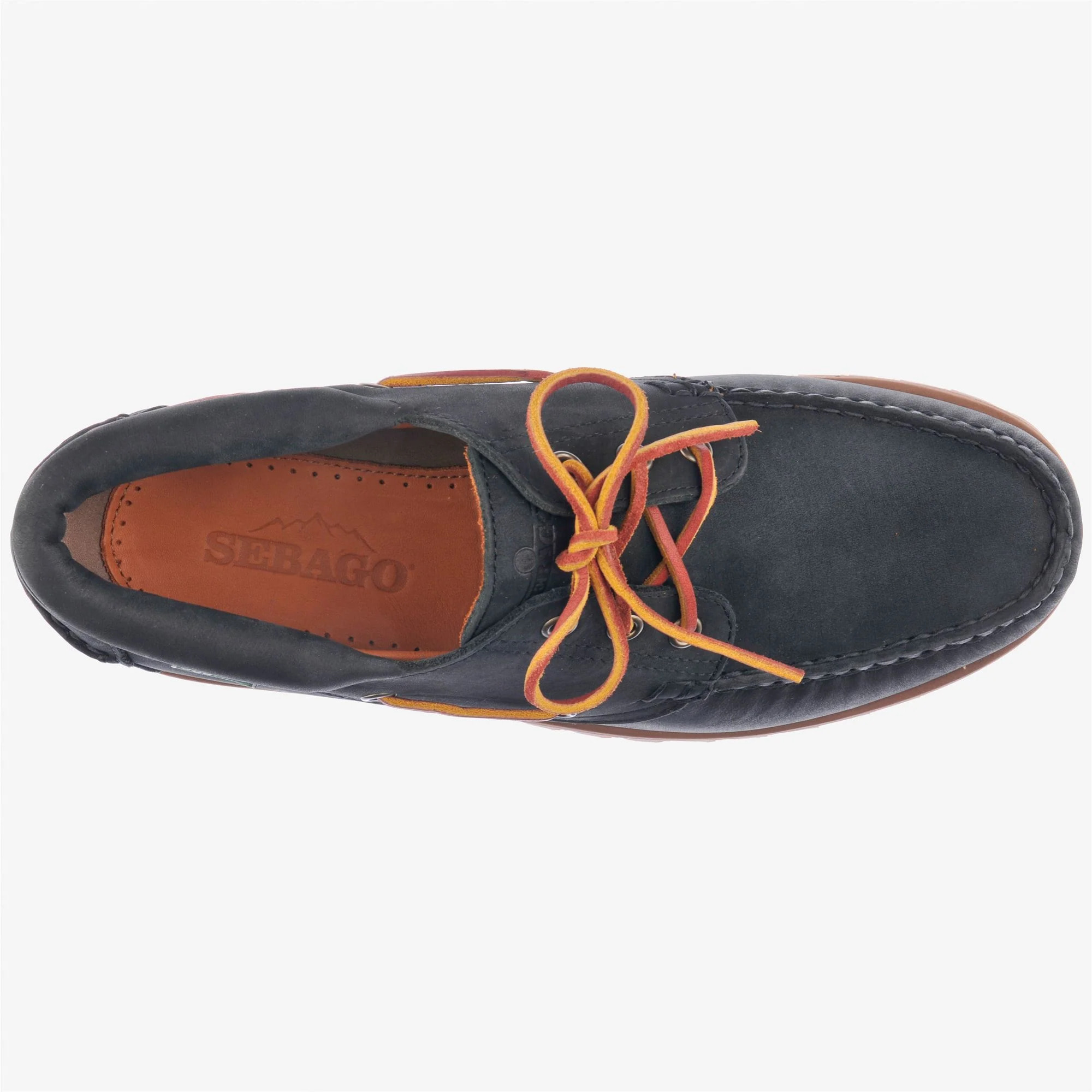 Sebago - Docksides Uomo Nero - Acadia Crazy Horse