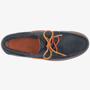 Sebago - Docksides Uomo Nero - Acadia Crazy Horse