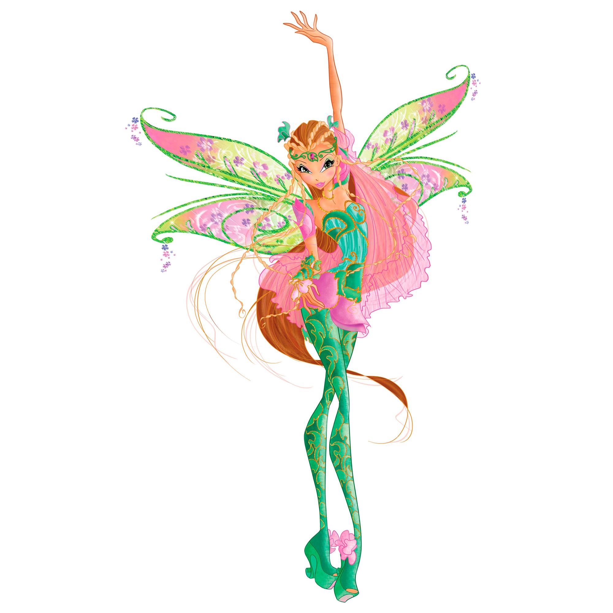 Flora Bloomix Costume Trasformazione Winx Club Bambina