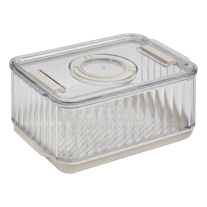 Organiseur réfrigérateur Streaks transparent