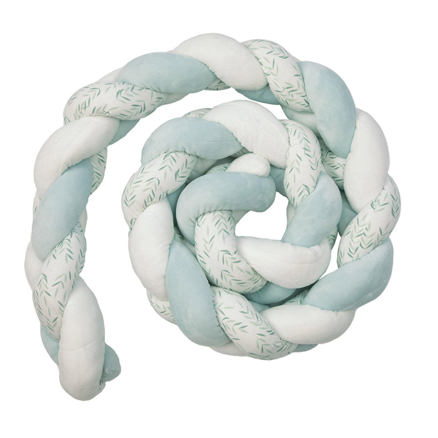 Tresse tour de lit enfant - Blanc