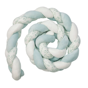 Tresse tour de lit enfant - Blanc