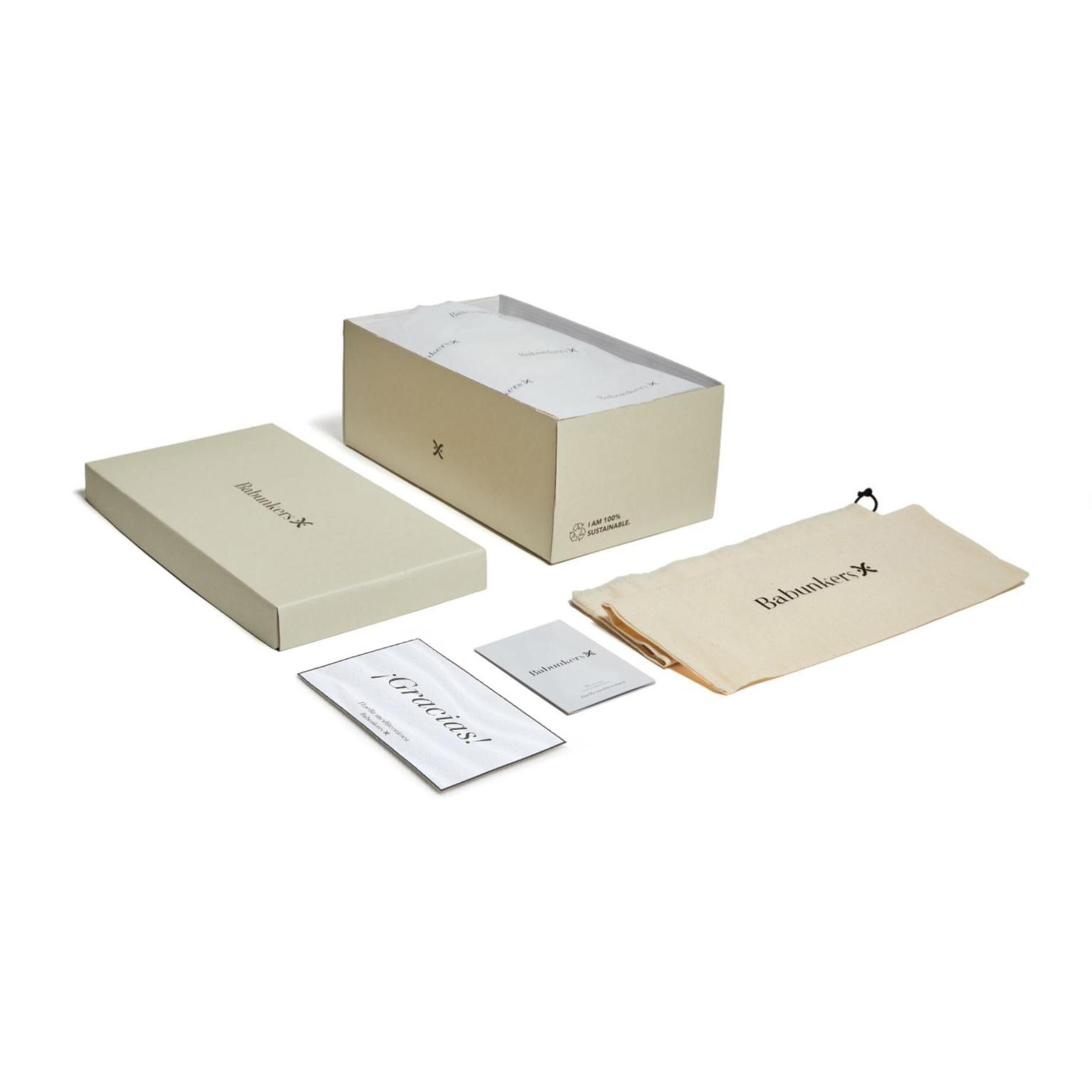 SANDALIA VALENCIA BABUNKERS MARRON