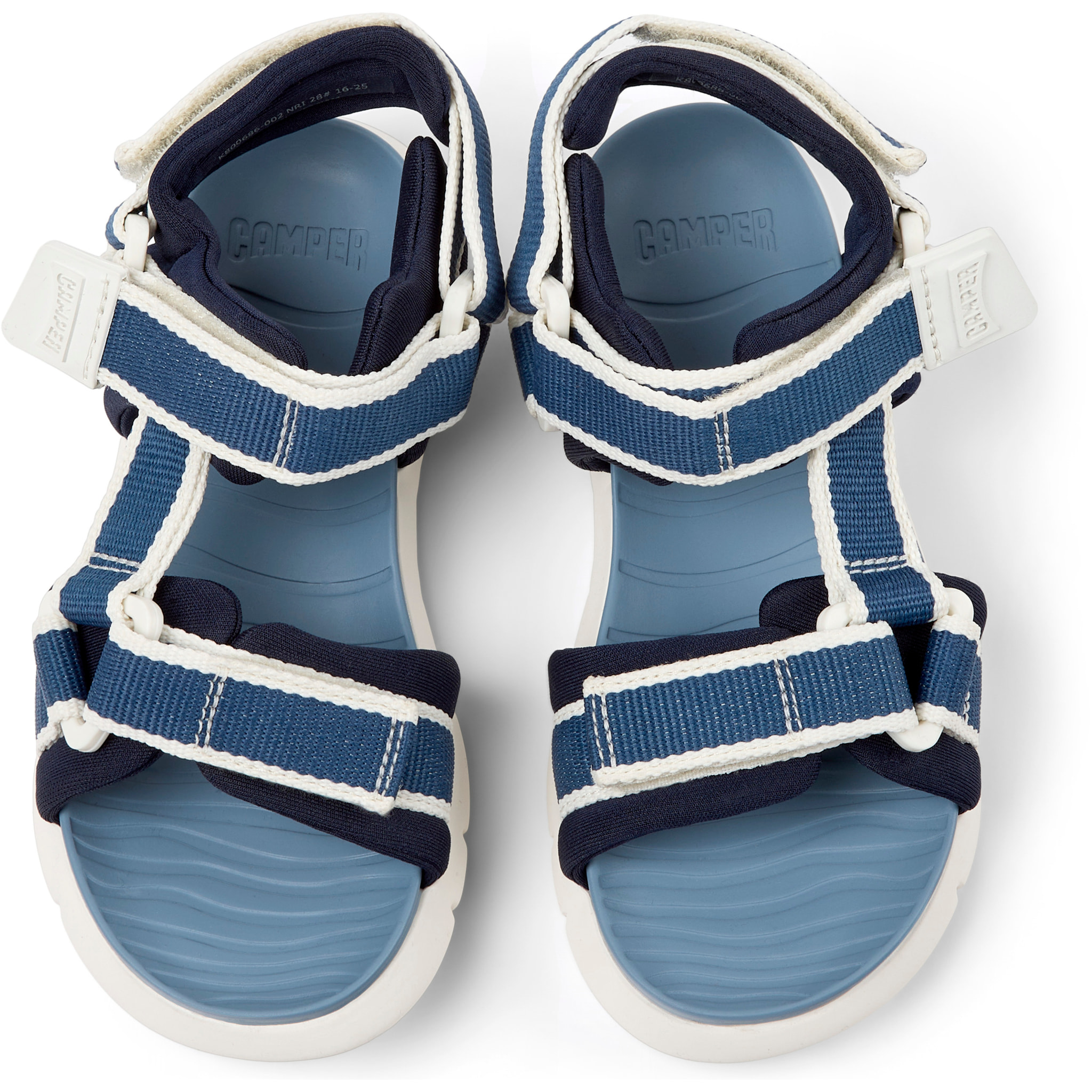 Sandalias - CAMPER Oruga - Multicolor - Textil técnico