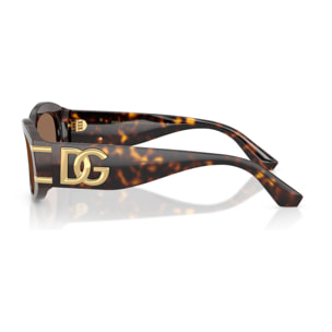 Dolce & Gabbana Gafas de sol modernas ovaladas DG4502