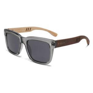 Gafas de Sol Feler 1594-11 Polarizadas de Madera Unisex 48 mm