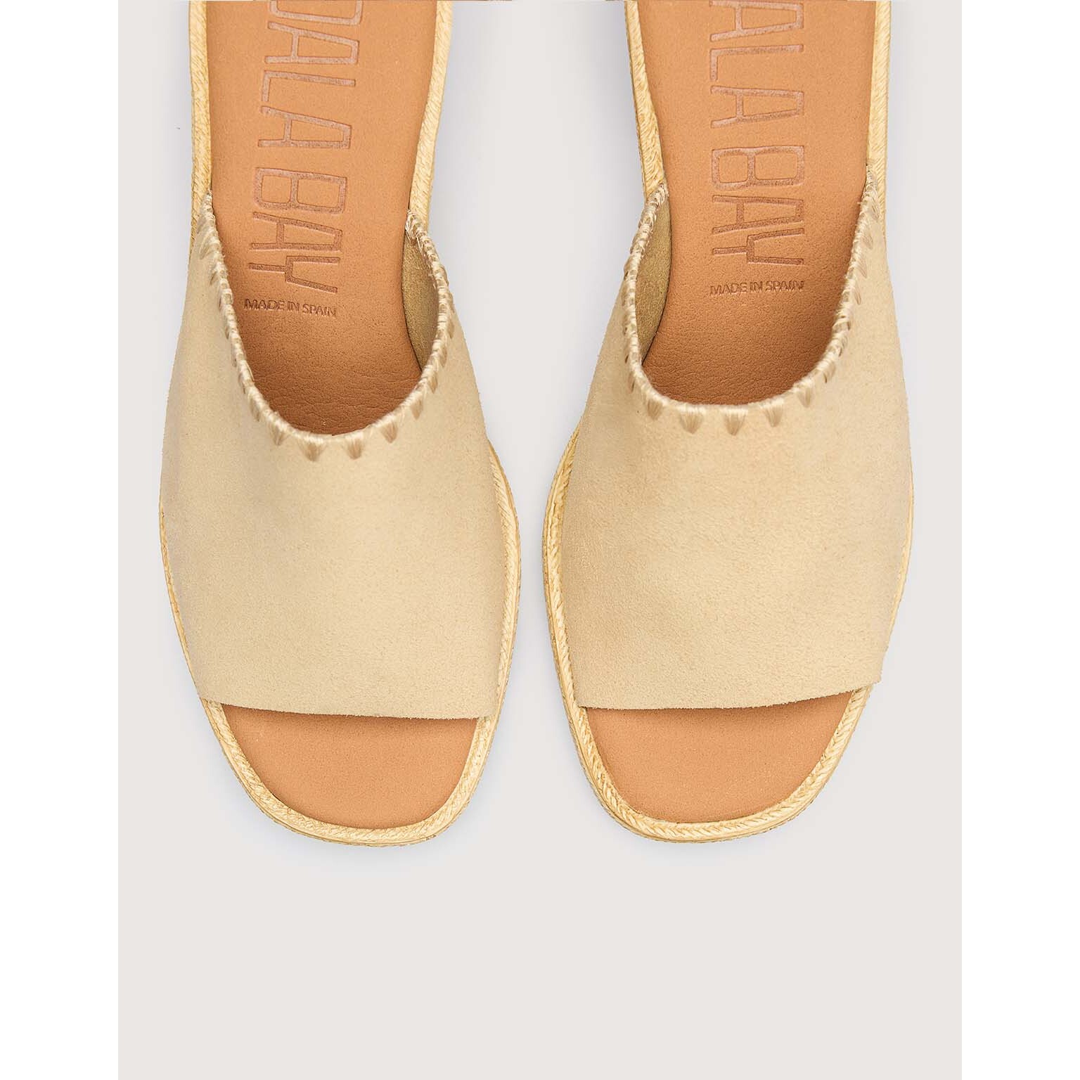 Sandalia Tacón Arena - Thyme