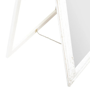 Miroir sur pied "Maya" blanc 62x172cm