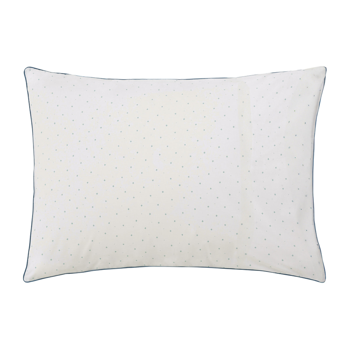 Taie d'oreiller imprimée en percale de coton, IMPÉRIAL , Bleu