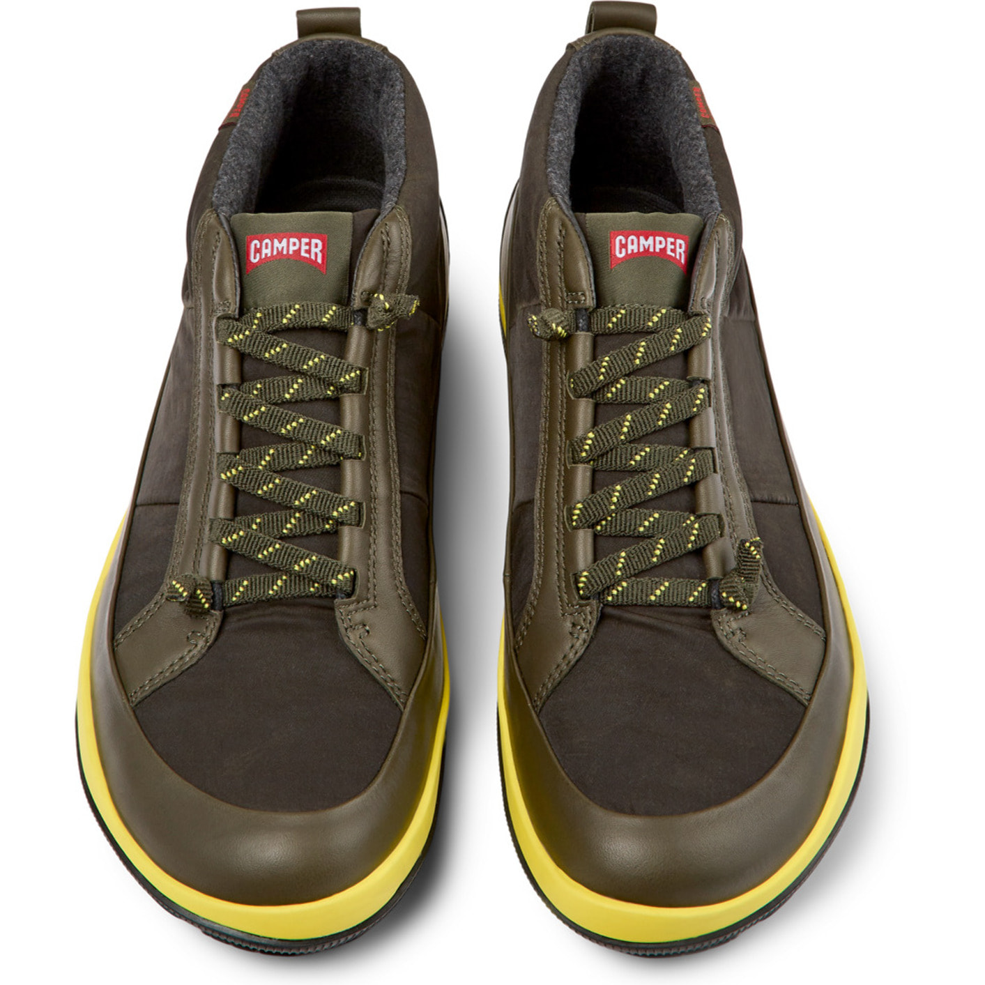 CAMPER Peu Pista GM - Botines Verde Hombre