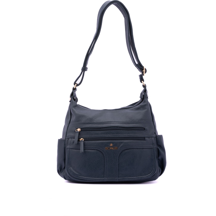 Borsa a spalla  da donna ecopelle Prodotto Vegano 33x25x14 cm