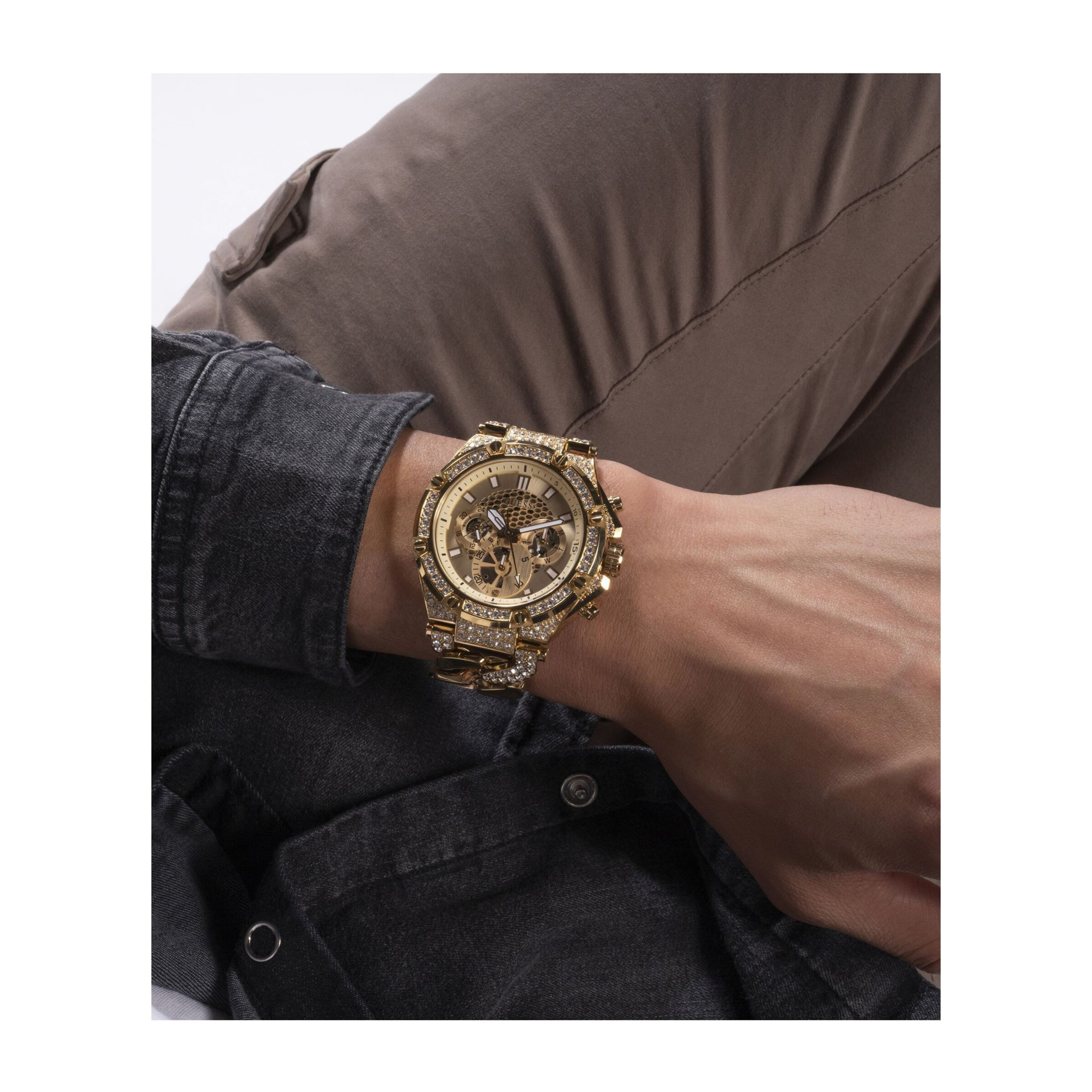 Guess Reloj Analógico Multifunción Barón