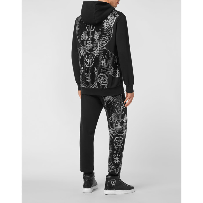 PHILIPP PLEIN Tracksuit: Hoodie & Trousers TEDDY