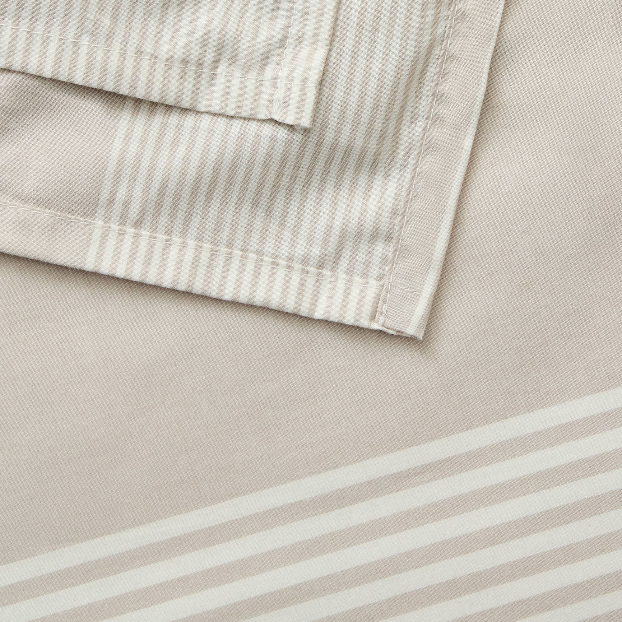 Funda nórdica azul de algodón percal de 180 hilos