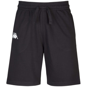 Pantaloni Corti Kappa Uomo Kappa4Training Peci Nero