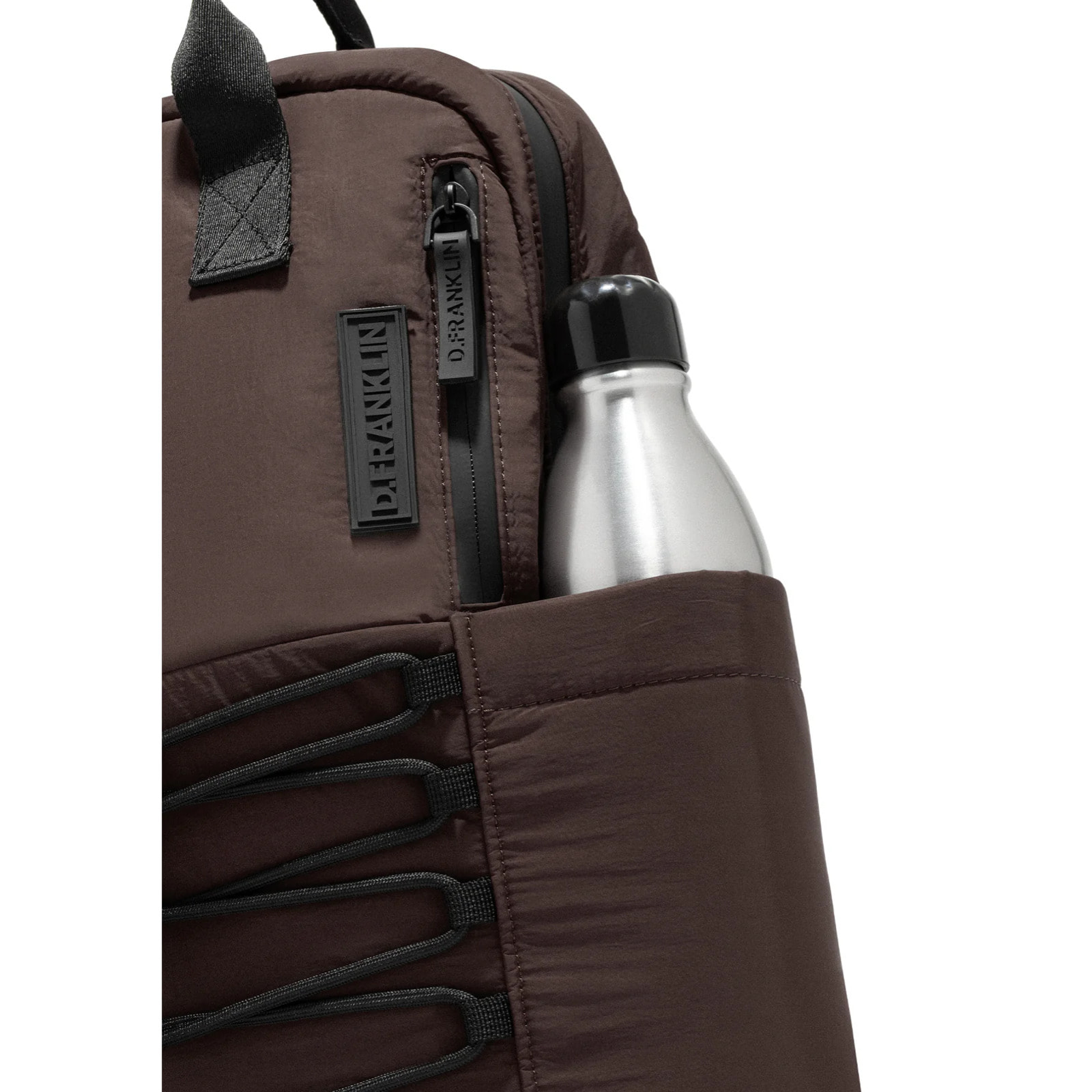 Mochila Multicompartimento  Nylon Marron