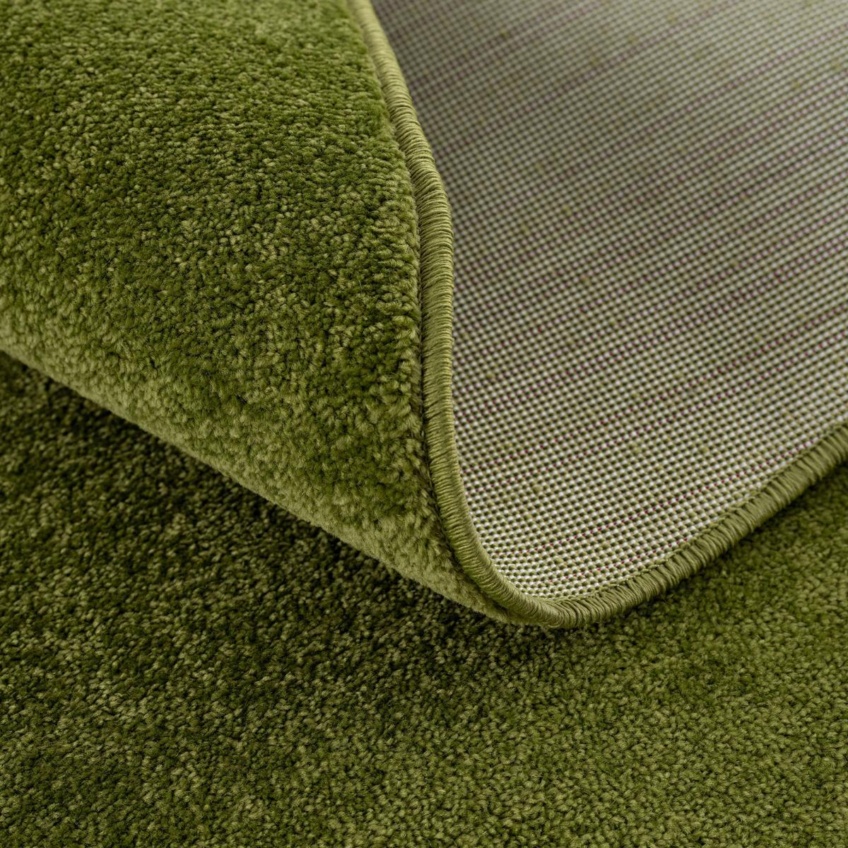 Tapis salon et chambre tissé motif uni PAJU