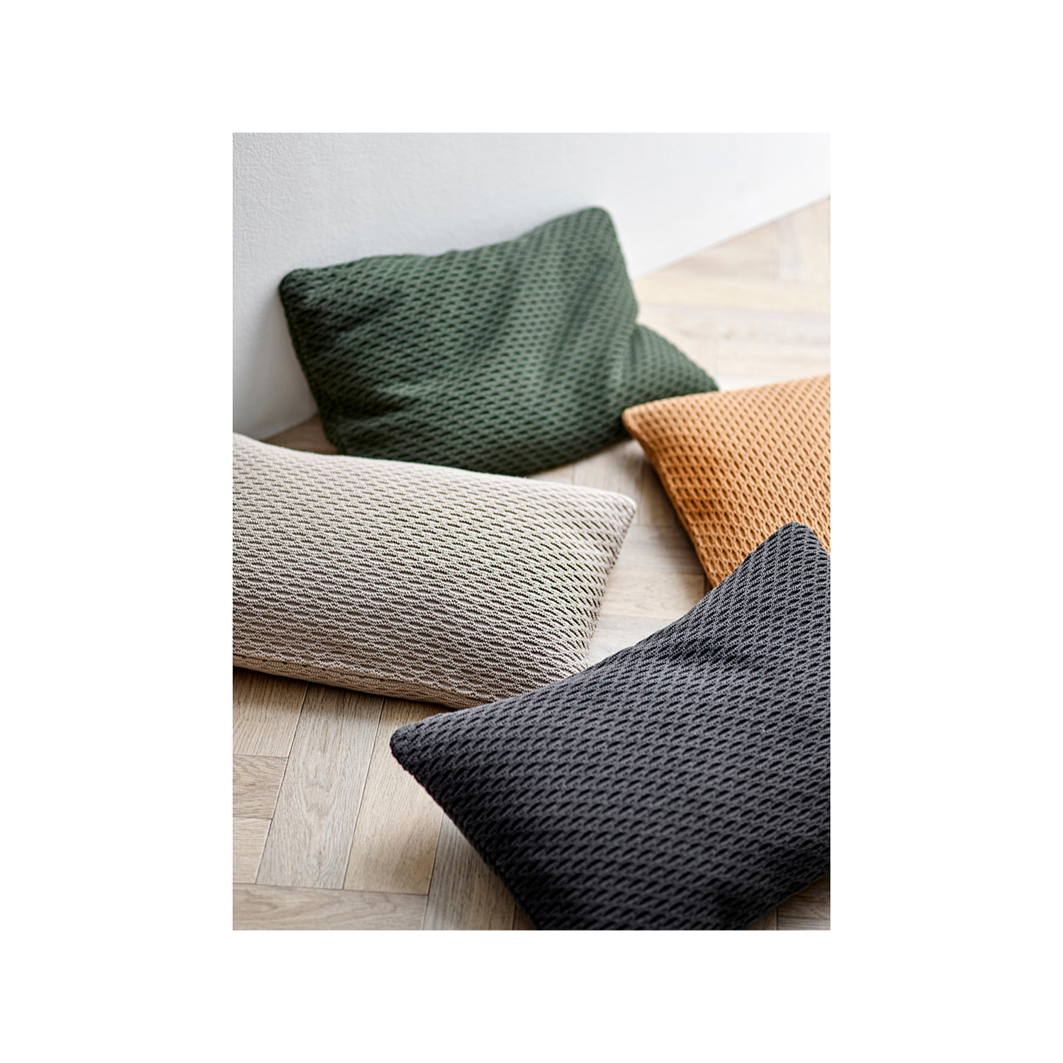 Housse de coussin Wave Knit