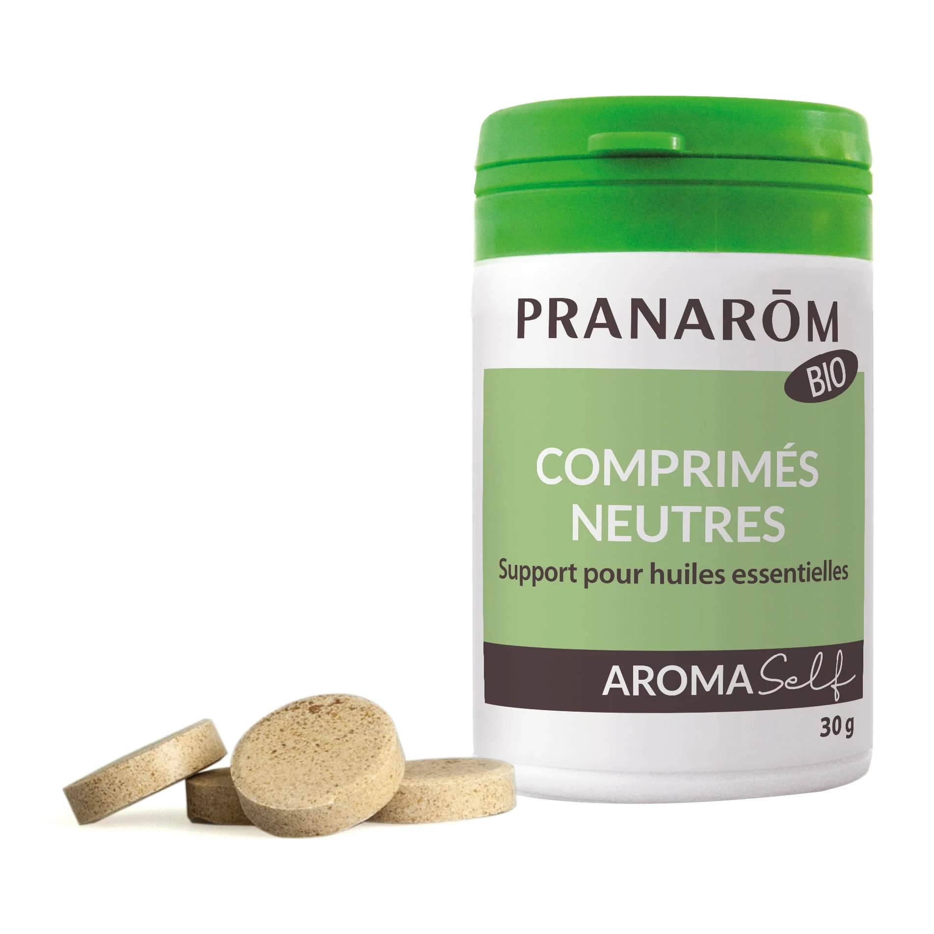 Pranarom - Comprimés neutres - Bio - 30 g