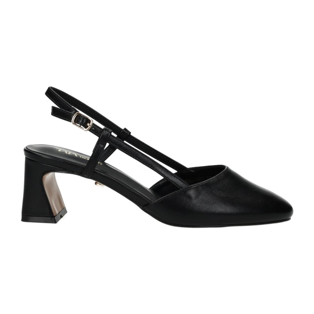 Décolleté sling back Donna Tata Italia Nero