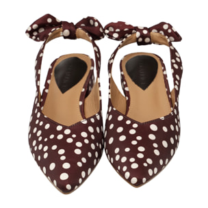 Ballerine pois - tacco 3,0 cm