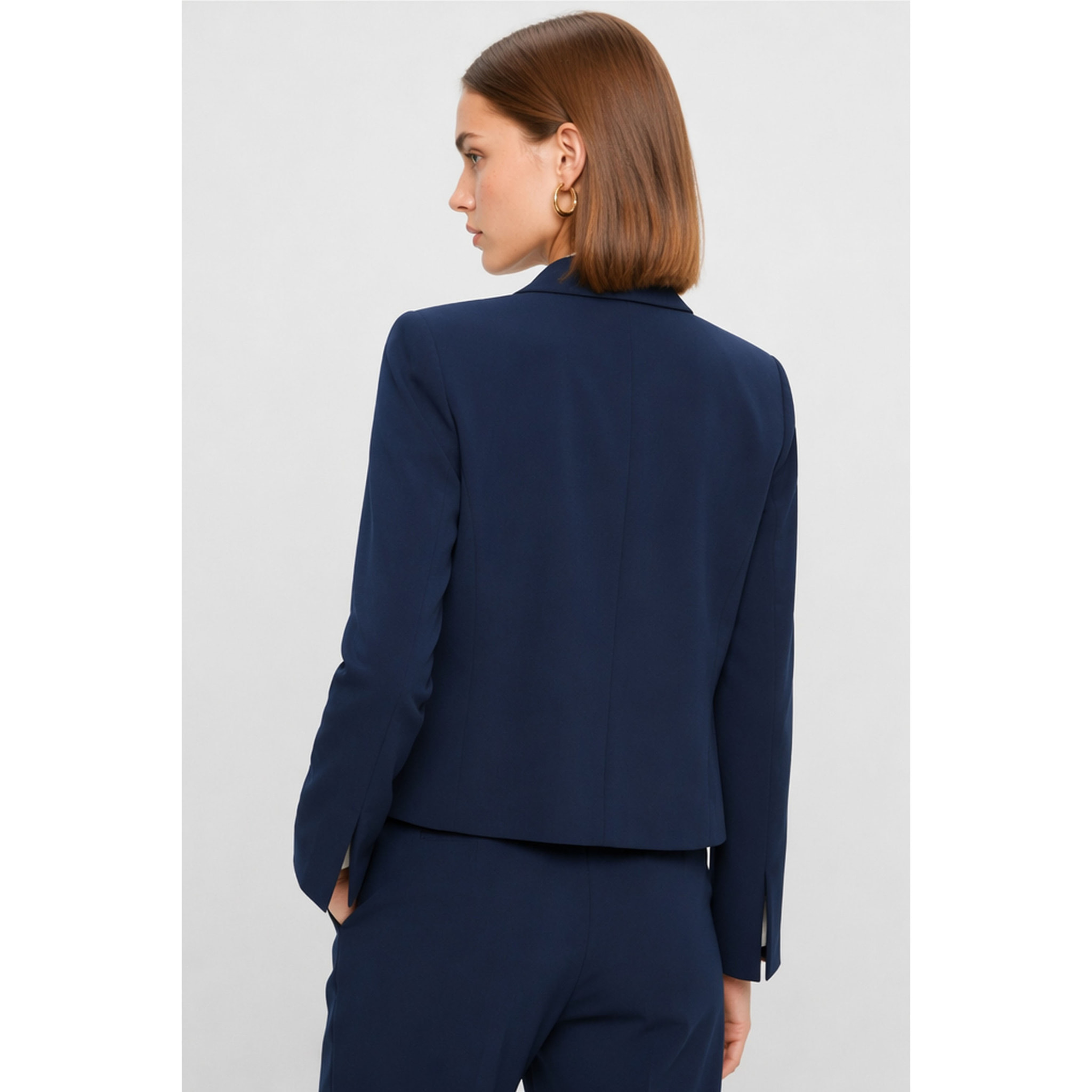 Kocca - Giacca sartoriale da donna corta con revers classici Donna