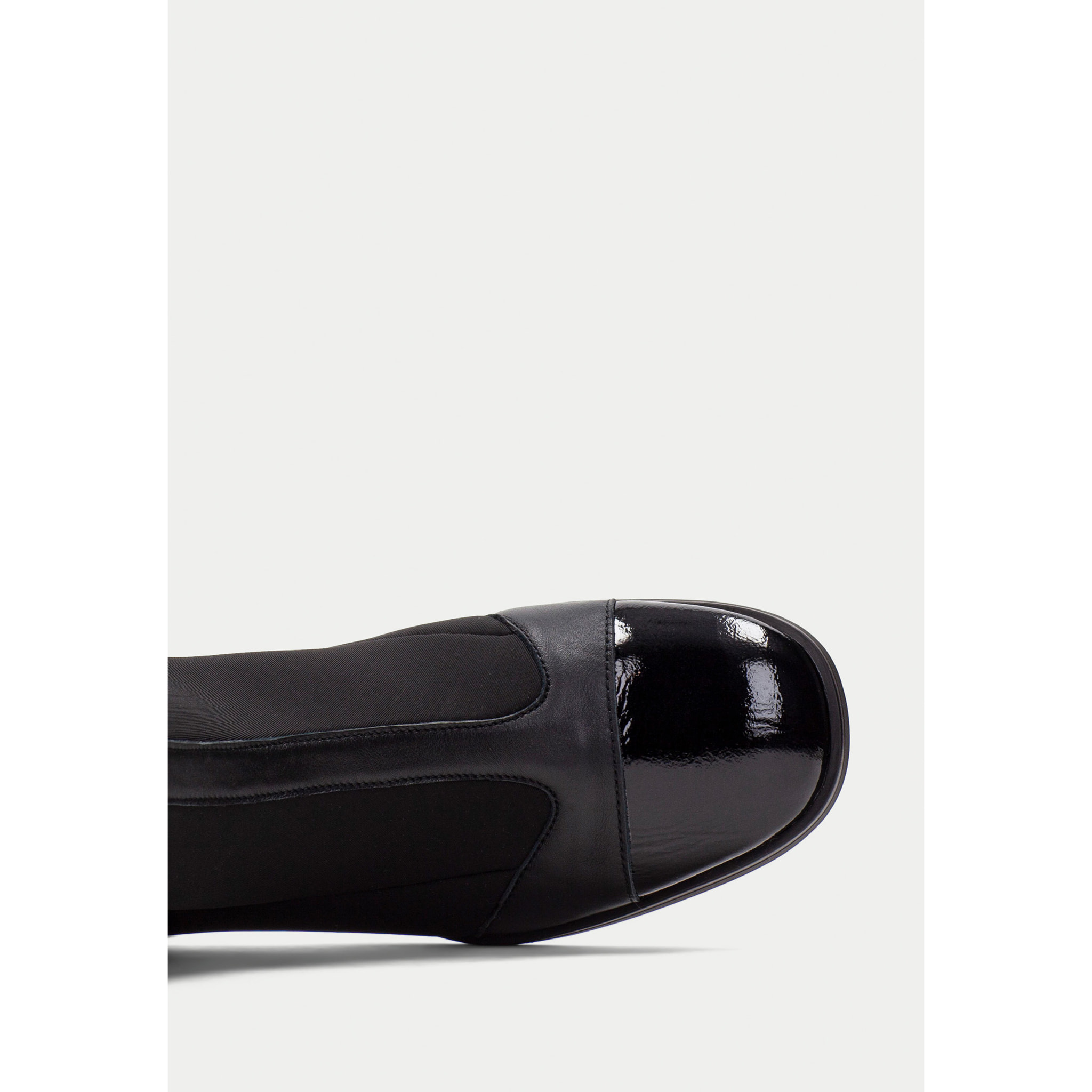 Botin Milan Negro 5 cm