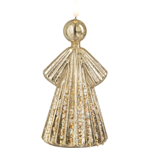 J-Line figurine Ange - verre - or - large - LED