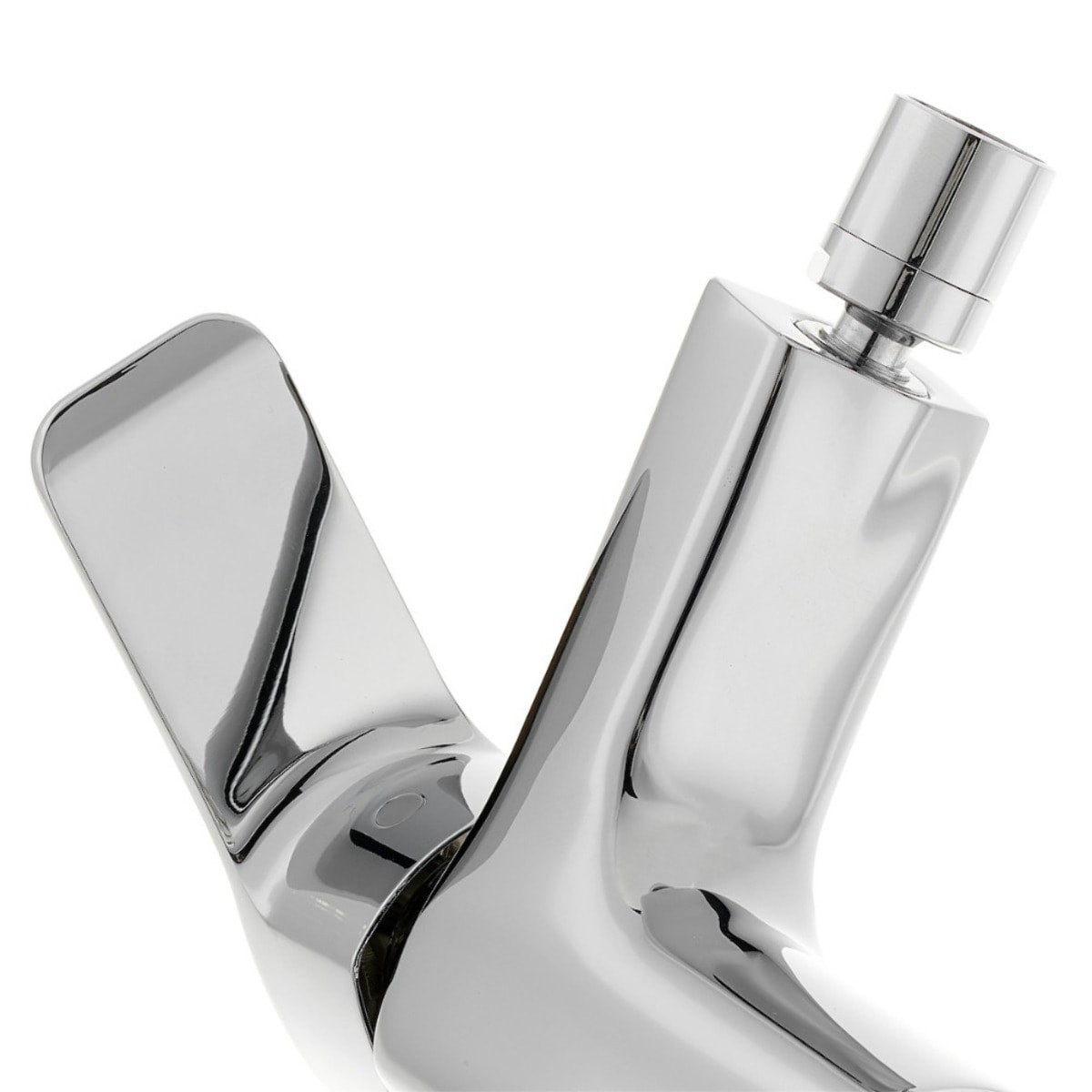 Vitra Integra bidet suspendu 35,5x54 cm + trop-plein + Optima Cube Way by Siko Mitigeur bidet (7042-0288CU235)