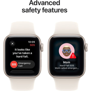 Montre connectée APPLE WATCH SE 3 40mm Lumière Stellaire S/M