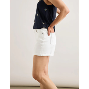 Bermuda Denim Blanco - Orce