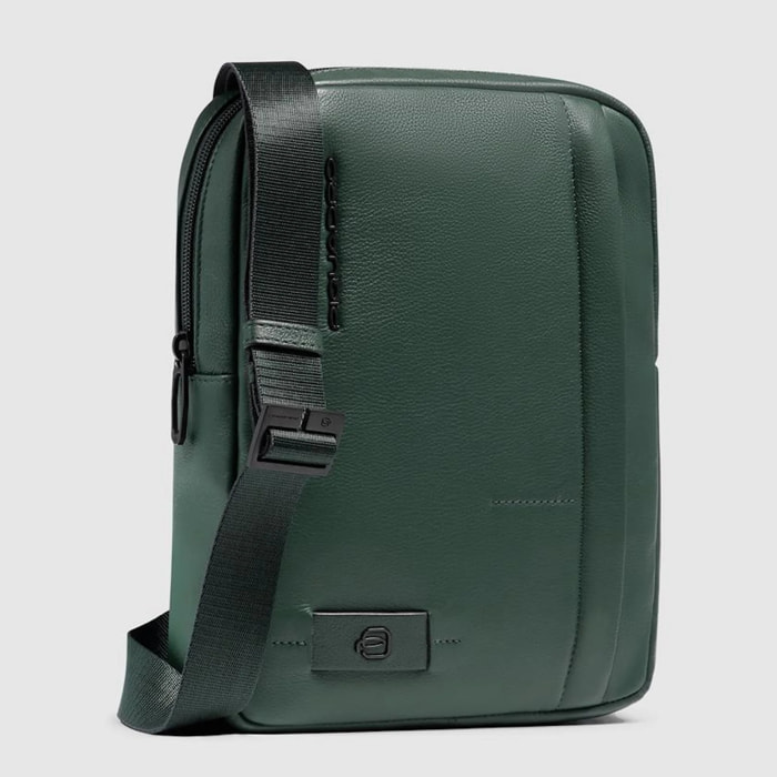 Piquadro Borsello in pelle porta iPad®, schermato con protezione RFID