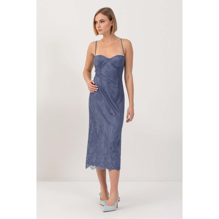 Kocca - Abito sottoveste in pizzo Donna