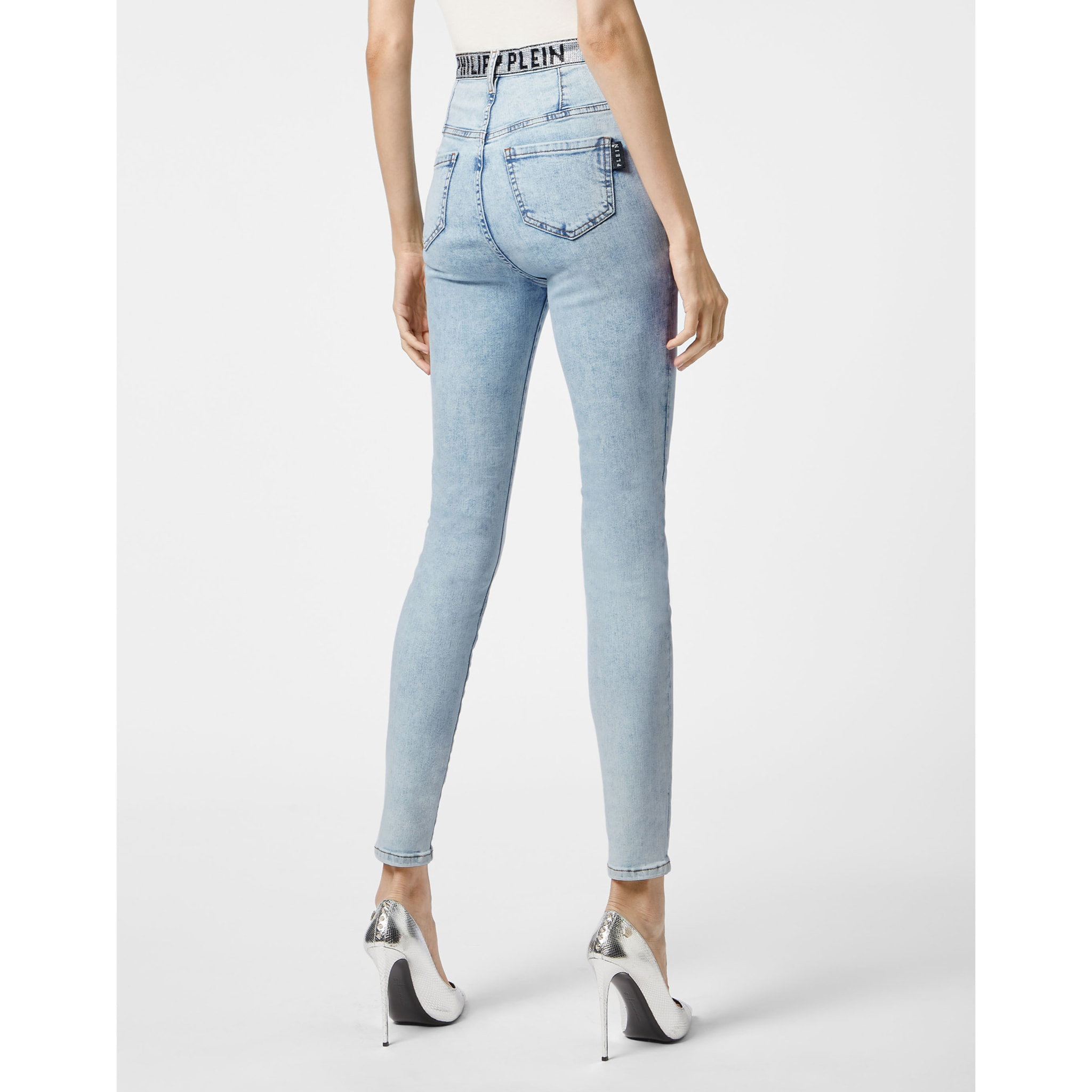 PHILIPP PLEIN Super High Waist Jegging