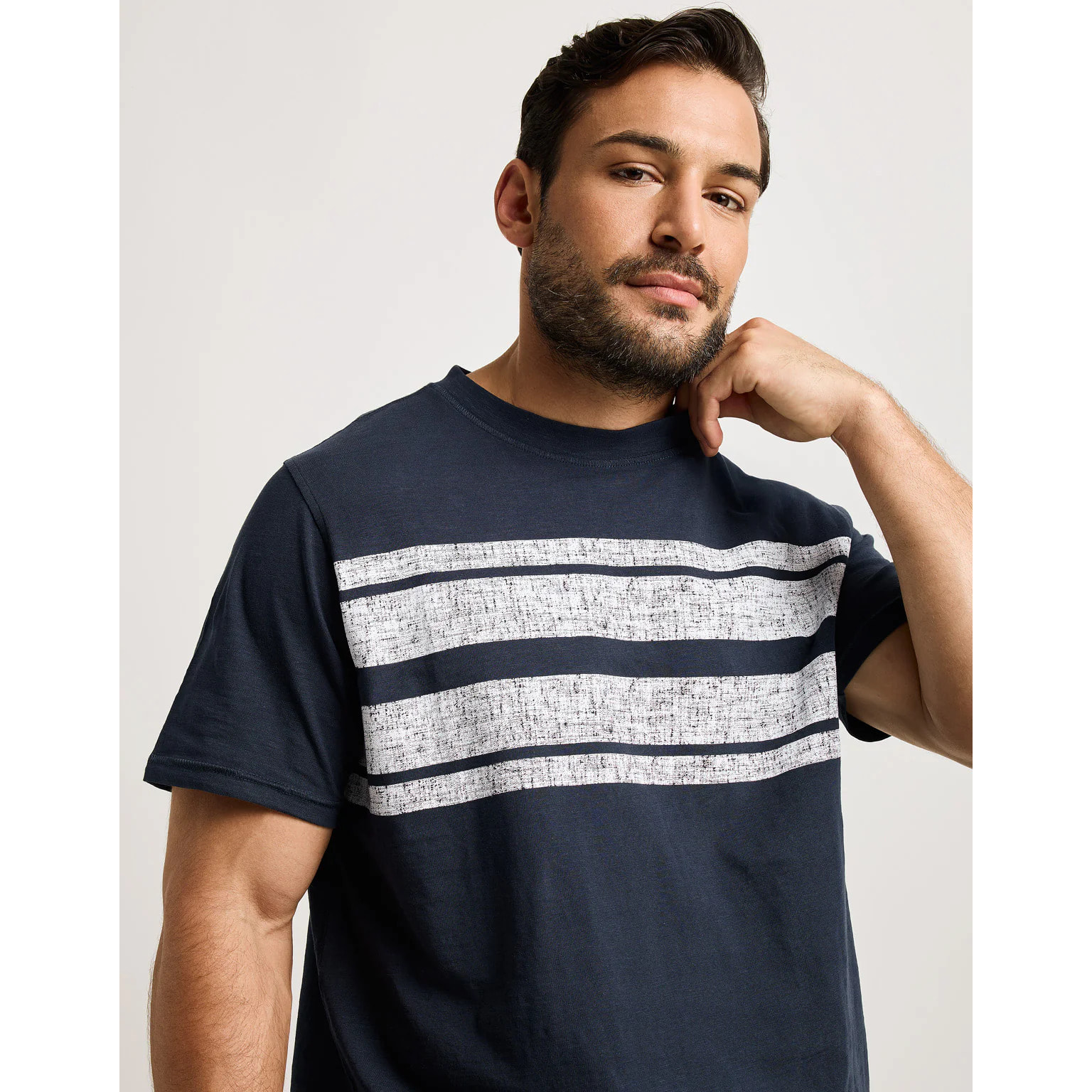 Camiseta Manga Corta Azul Marino - Foilmil