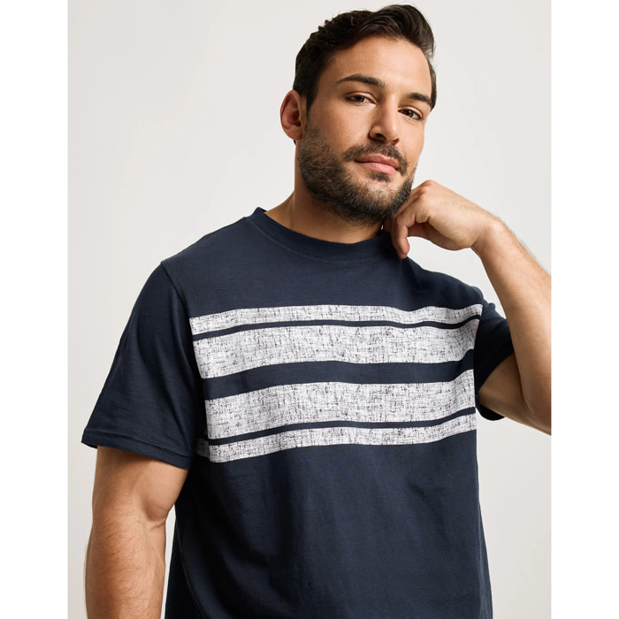 Camiseta Manga Corta Azul Marino - Foilmil