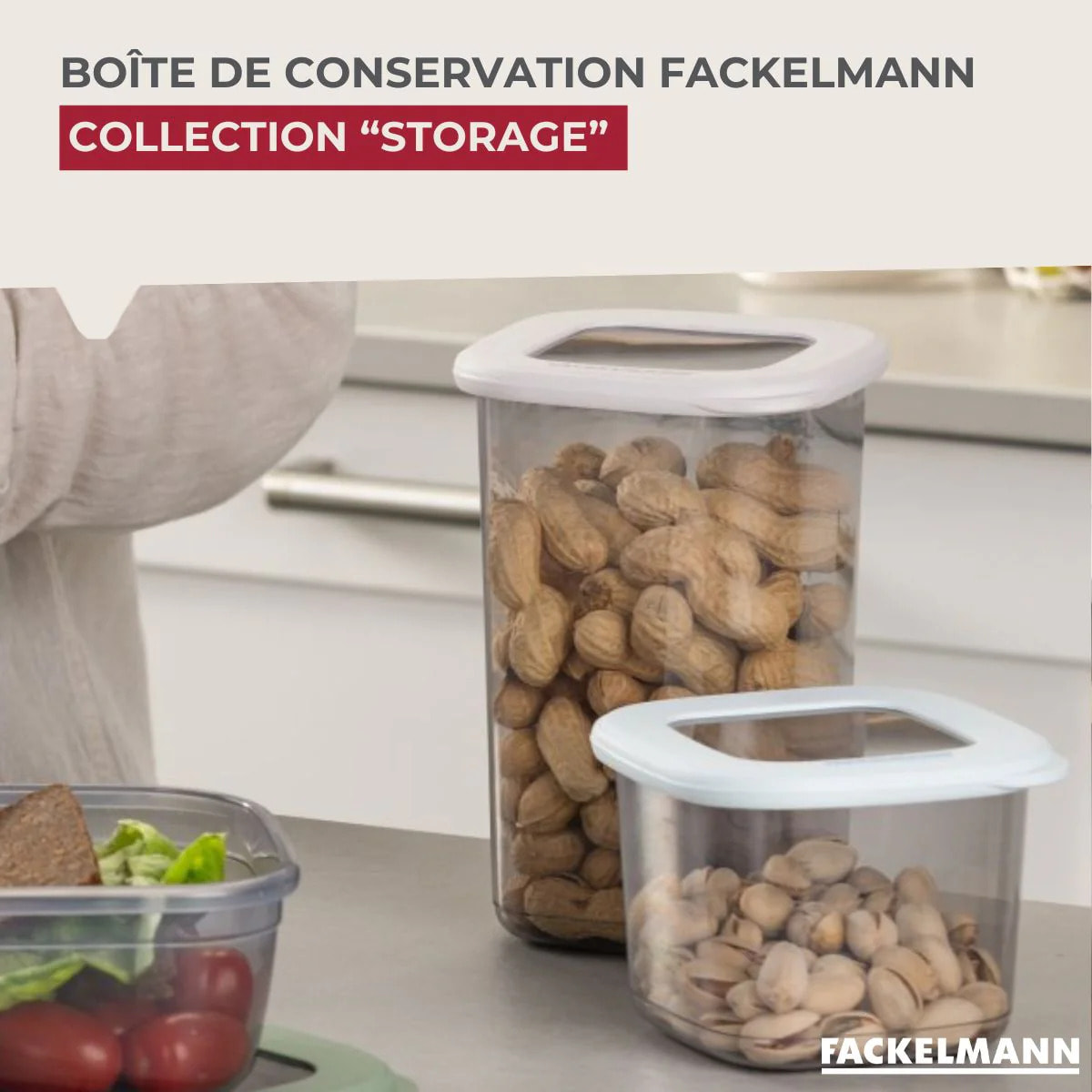 Boite à Provisions Fackelmann Storage