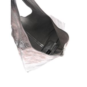 Borsa a mano Anna Luchini Argentato