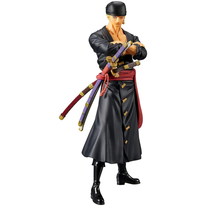 One Piece Serie Grandline Vol.5 Figura Roronoa Zoro 17cm Banpresto