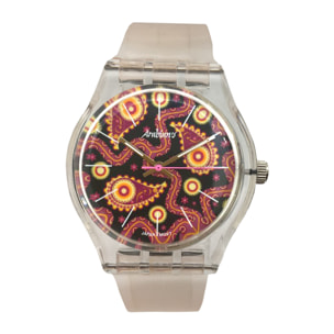 Reloj Arabians HBA2239D Unisex Analogico Cuarzo con Correa de Silicona