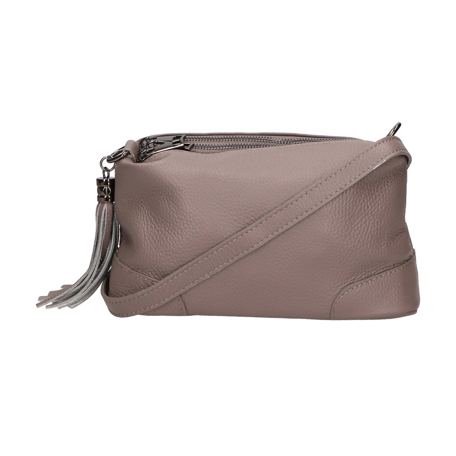 Borsa a mano da donna - Modello Lidia - Vera pelle - 25.0 x 14.0 x 10.0 cm