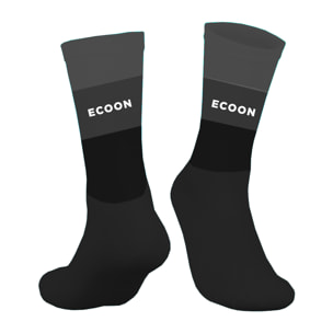 Calcetines de ciclismo unisex ECOON Marsous - Gris oscuro