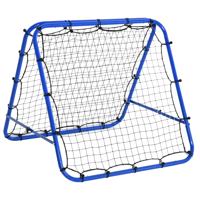 Red de Rebote 5 Niveles en ángulo PE Metal 100x95x90 cm Azul