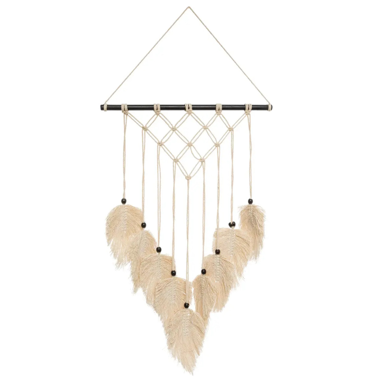 Déco murale "Safari" macramé 45x69cm