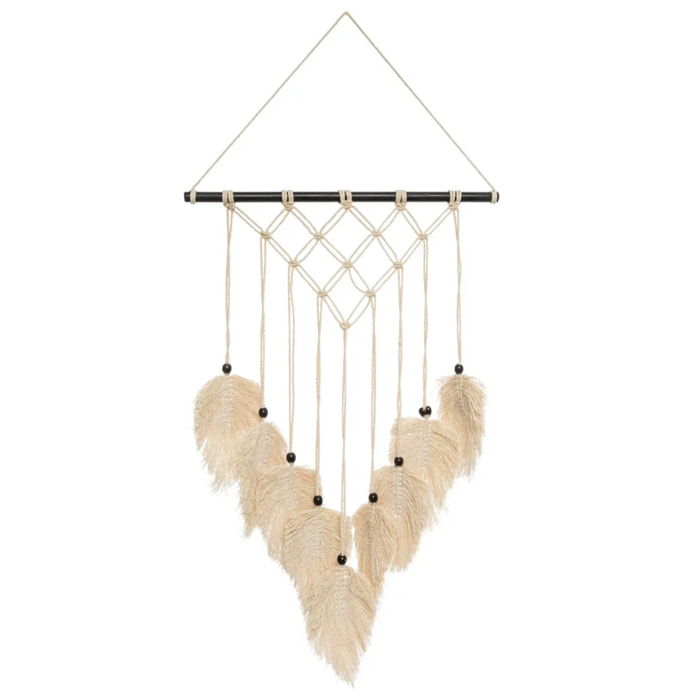 Déco murale "Safari" macramé 45x69cm