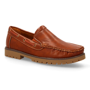Zapatos náuticos elegantes para hombre